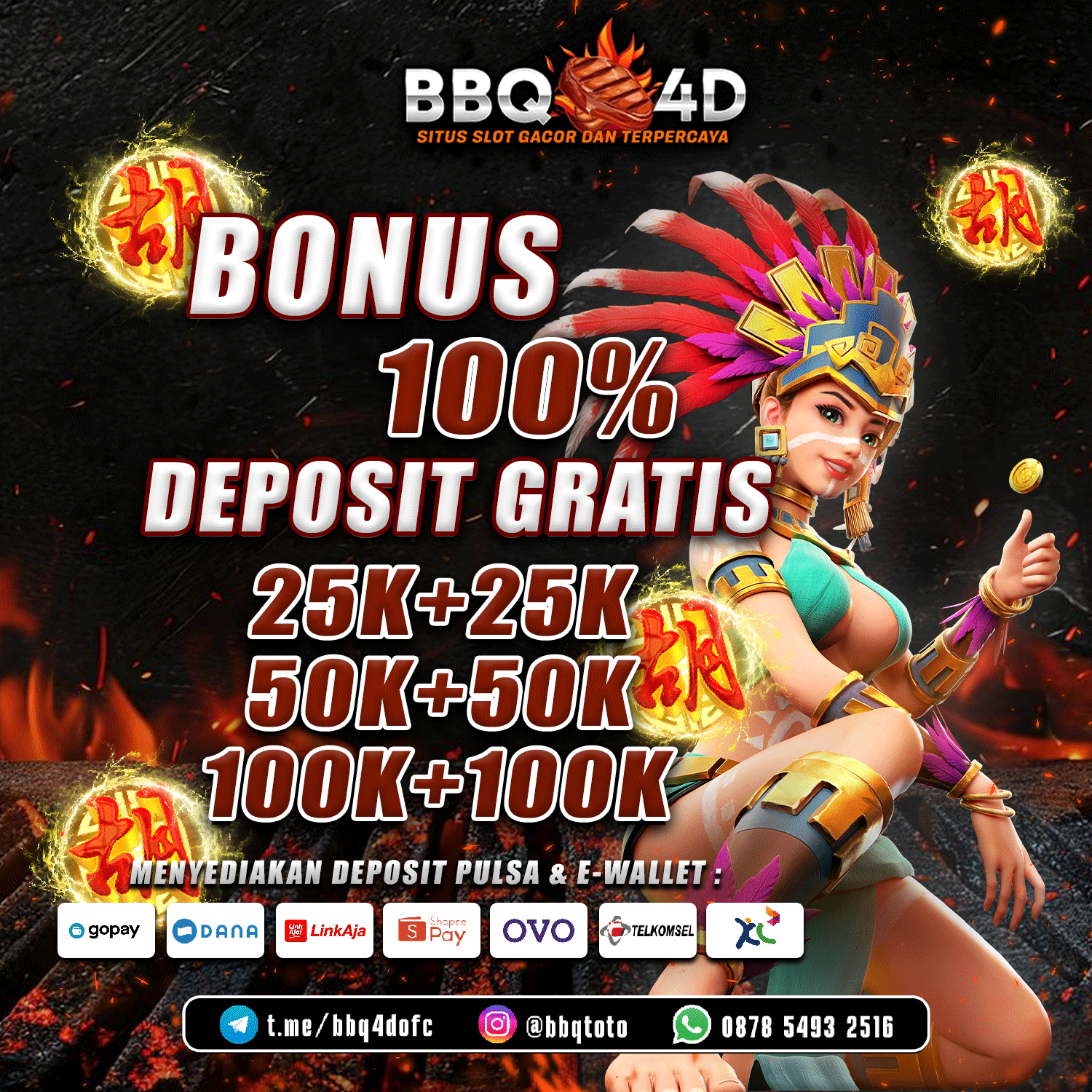Promo Bonus 100% New Member